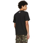 AAPE by A Bathing Ape Black and Red Camo Logo T-Shirt