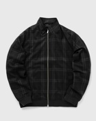 Les Deux Como Check Harrington Wool Mélange Jacket Grey - Mens - Bomber Jackets