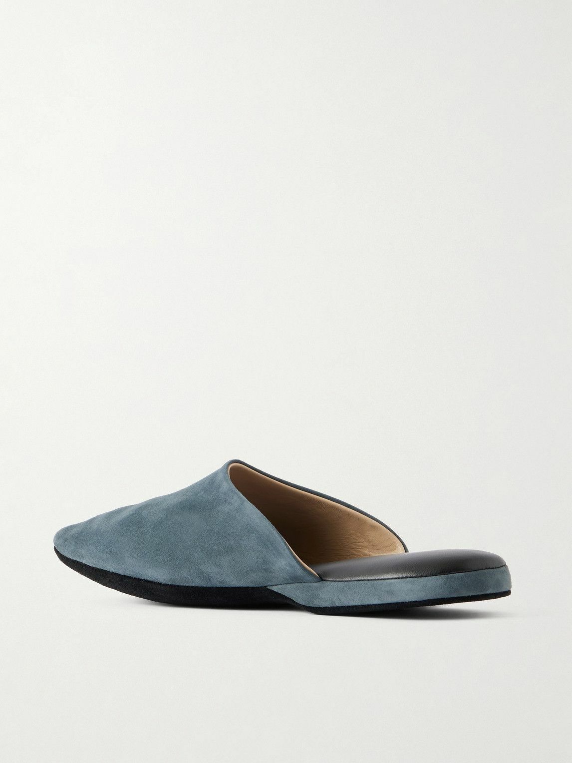 Charvet - Suede Slippers - Gray