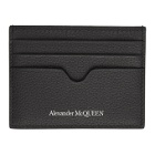 Alexander McQueen Black Calfskin Card Holder