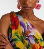 Dolce&Gabbana Embellished floral clip-on earrings