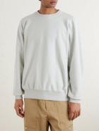 Auralee - Cotton-Jersey Sweatshirt - White