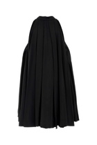 Loewe Black Satin Mini Dress