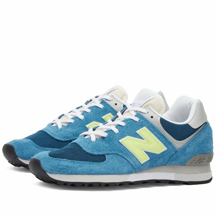 Photo: New Balance Men's OU576TLB - Made in UK Sneakers in Celestial Blue