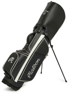 Malbon Malbon Embroidered Faux Leather Golf Cart bag - Black - One Size