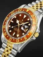 Stephanie Windsor - Rolex Vintage 1987 GMT-Master Automatic Stainless Steel and 18-Karat Gold Watch, Ref. 16753 (7.1'' wrist)