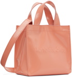 Acne Studios Pink Mini Logo Tote