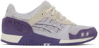 Asics Purple & Beige Gel-Lyte III OG Sneakers