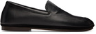 LEMAIRE Black Outdoor Slipper Loafers