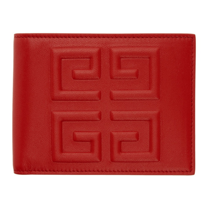 Photo: Givenchy Red 4G Logo Wallet