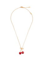 Valentino Chez Enamalled Necklace - Gold - One Size