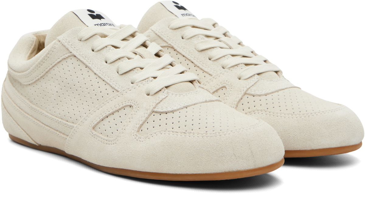 Isabel Marant Beige Senny Low Sneakers