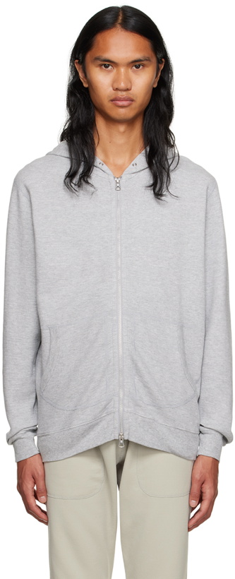 Photo: Reigning Champ Gray Waffle Hoodie