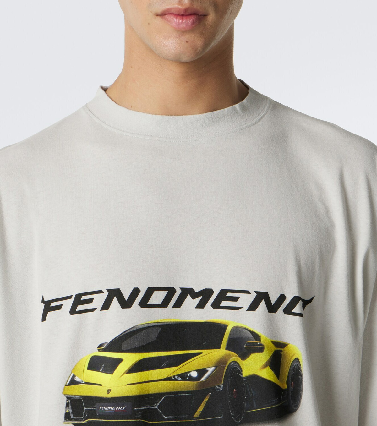 Balenciaga Oversized printed cotton jersey T-shirt