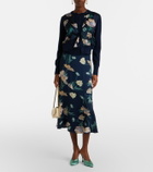 Erdem Floral wool sweater vest
