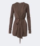 Max Mara Jersey wrap cardigan