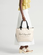 Karl Lagerfeld Womens Handbag in Beige