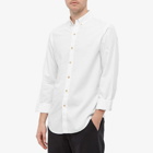Polo Ralph Lauren Men's Pique Button Down Shirt in White