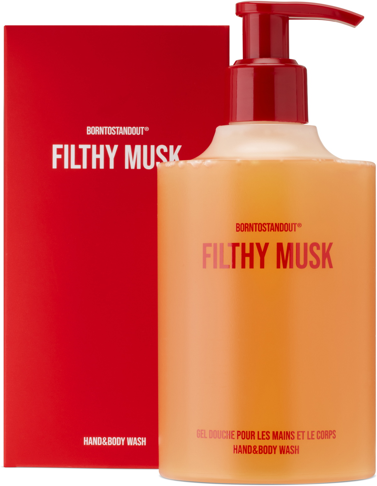 BORNTOSTANDOUT Filthy Musk Hand & Body Wash, 350 mL