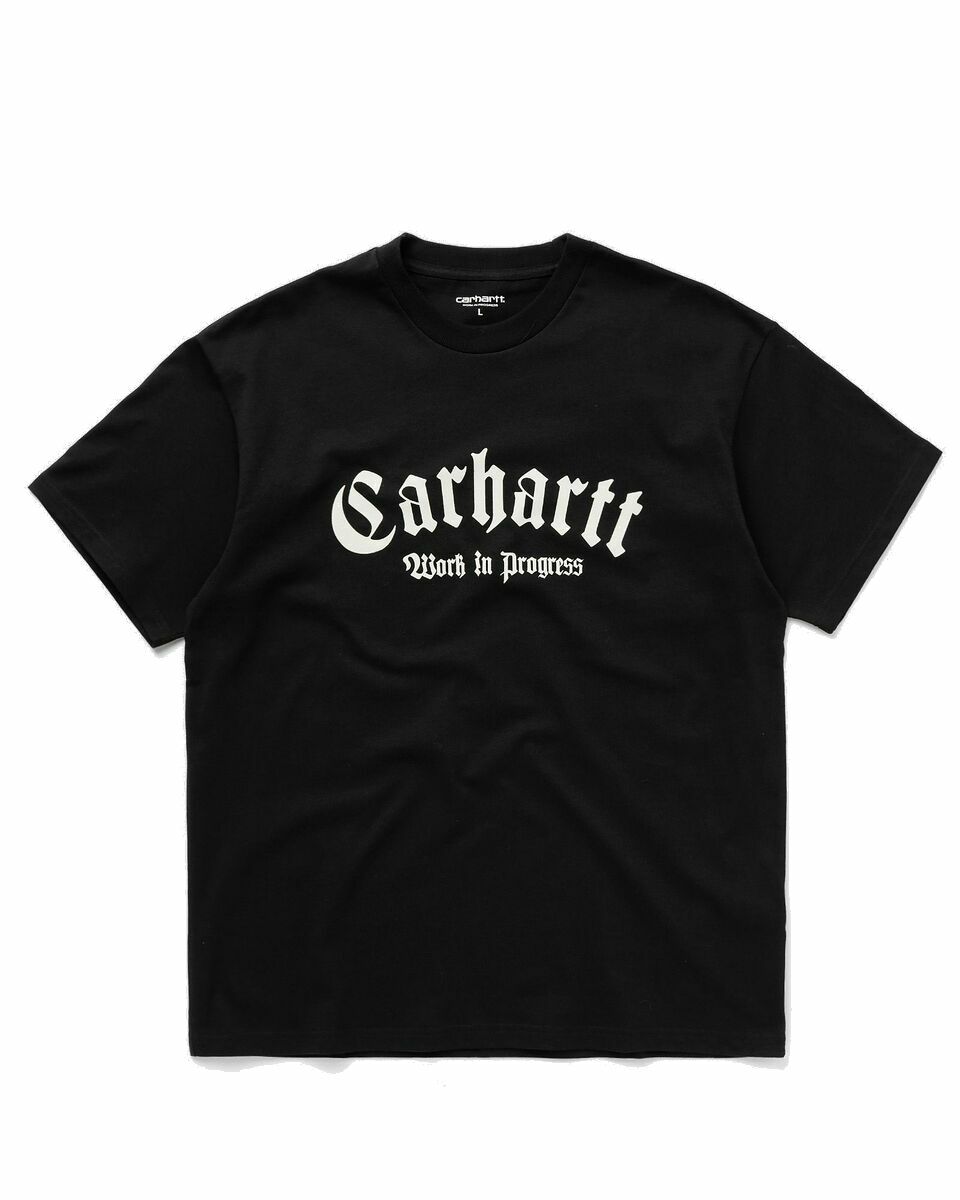 Photo: Carhartt Wip S/S Onyx T Shirt Black - Mens - Shortsleeves
