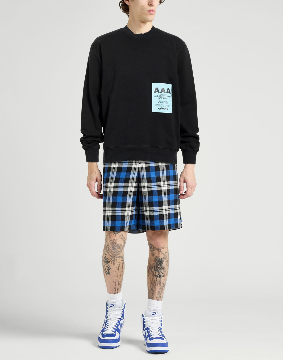Ambush Mens Sweatshirt in Black