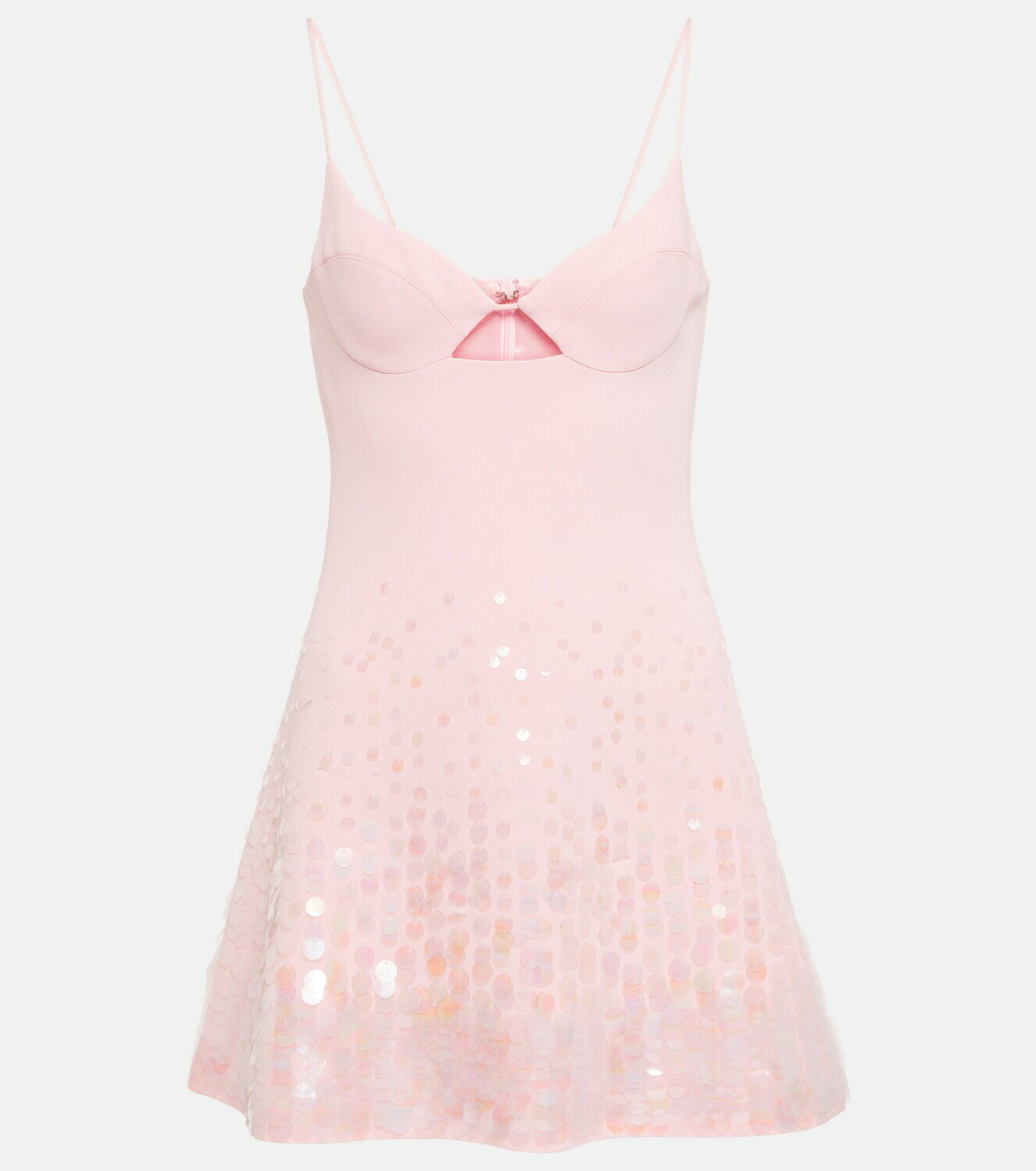 sachin and babi light blue dress David Koma Sequined cady minidress David Koma