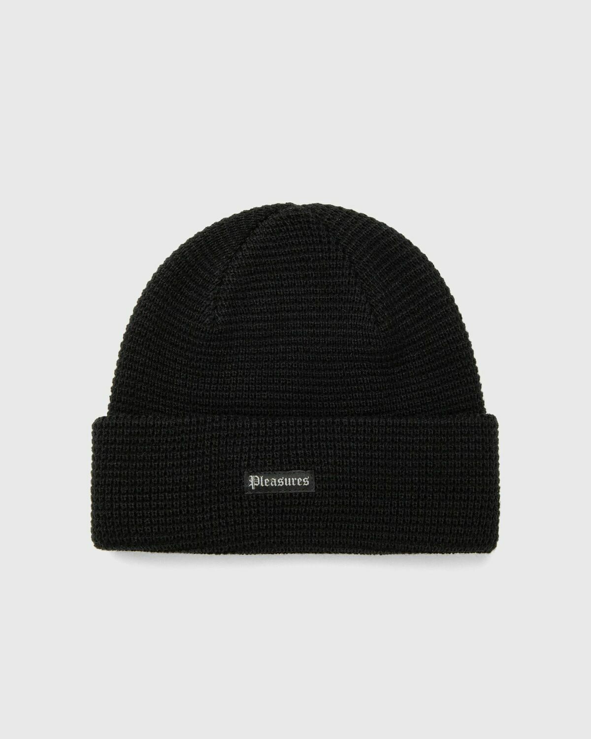 Pleasures OLD E WAFFLE BEANIE Black Mens Beany