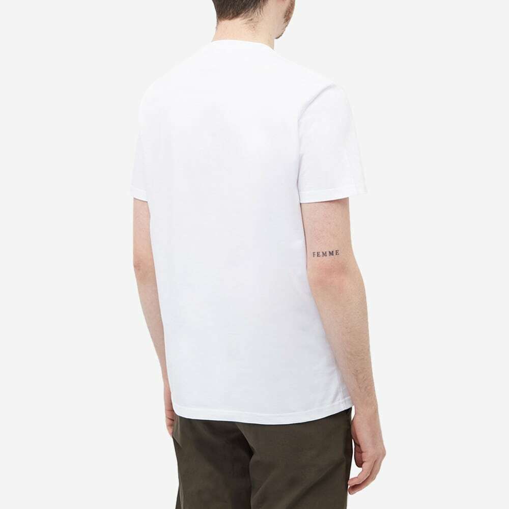 Alexander McQueen Men s Grafitti Logo T Shirt in White Mix