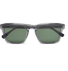 Dick Moby - Warsaw Square-Frame Acetate Sunglasses - Gray