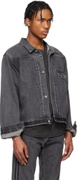 UNDERCOVER Gray Levi's Edition Type I Denim Jacket