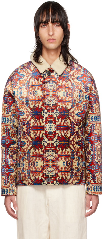 Photo: Isabel Marant Multicolor Gustave Tapestry Jacket