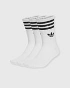 Adidas 3S CREW S 3P White Mens Sock