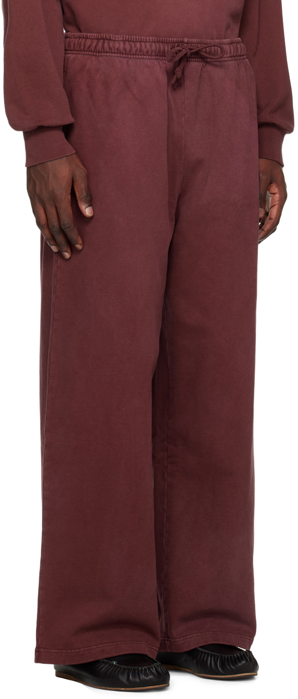 Acne Studios Red Drawstring Lounge Pants Acne Studios