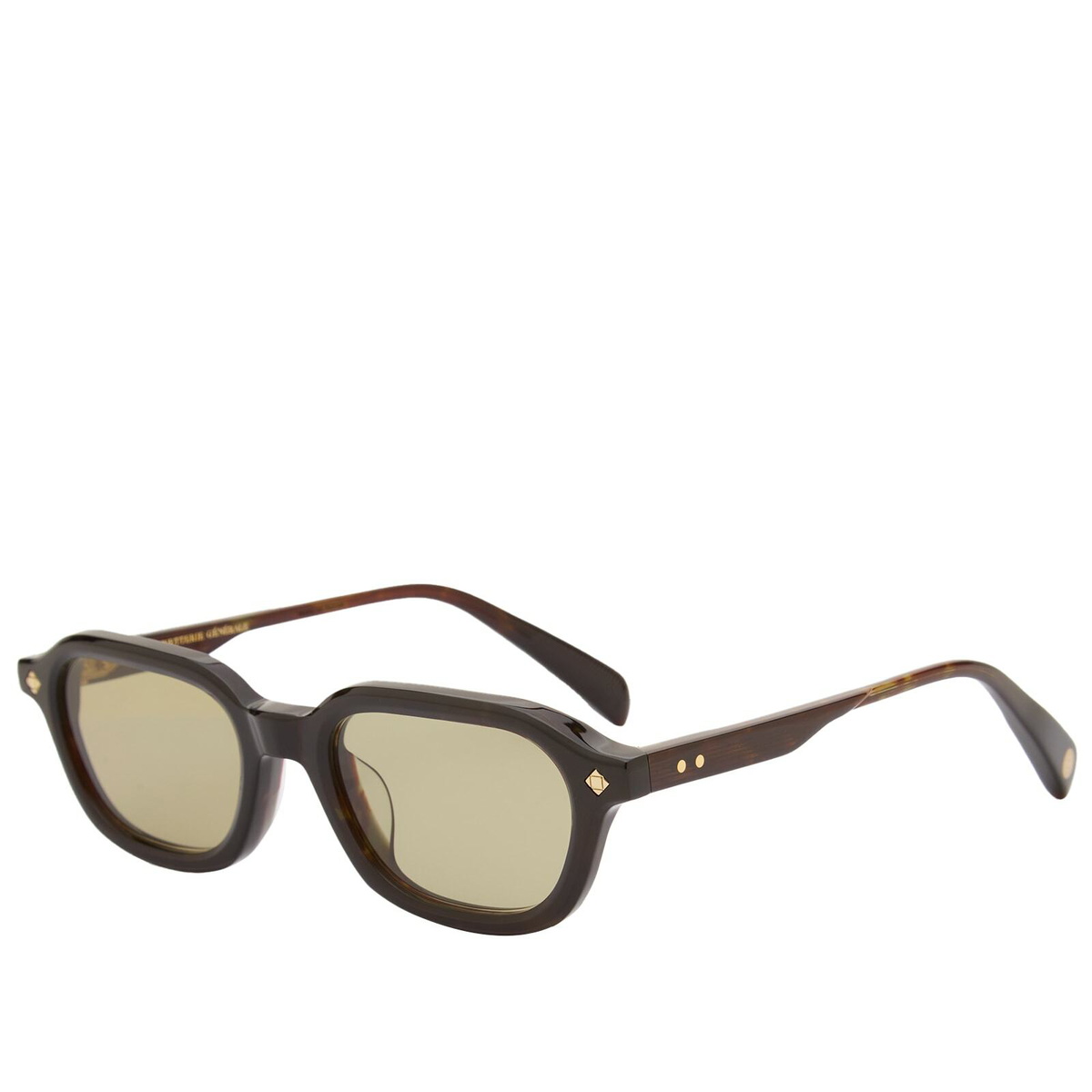 Lunetterie Générale Dolce Far Niente Sunglasses in Dark Tortoise/Gold 