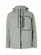 Outerknown - Apex Stretch Recycled-Nylon Hooded Jacket - Gray
