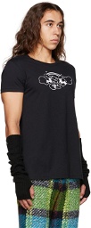 Anna Sui SSENSE Exclusive Black Printed T-Shirt