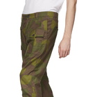 Dsquared2 Green and Brown Camo Sexy Cargo Pants