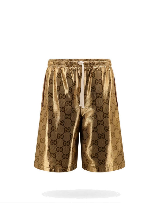 Photo: Gucci   Bermuda Shorts Gold   Mens