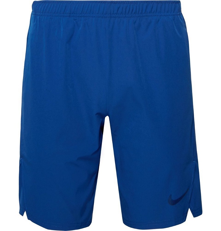 Photo: Nike Tennis - NikeCourt Flex Ace Tapered Dri-FIT Tennis Shorts - Men - Blue