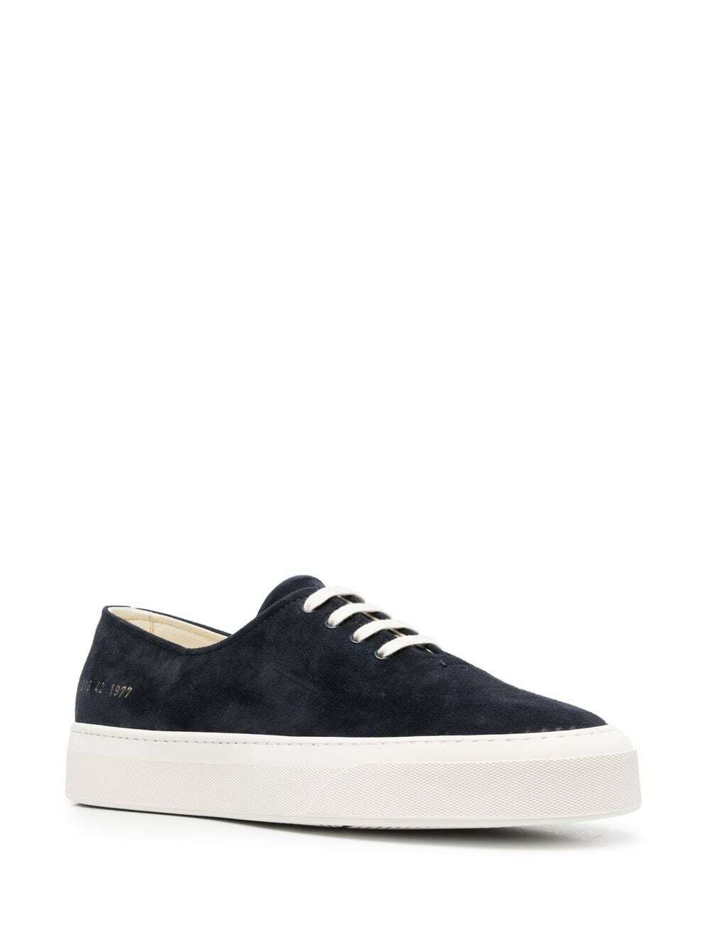 COMMON PROJECTS - Suede Leather Sneakers Common Projects