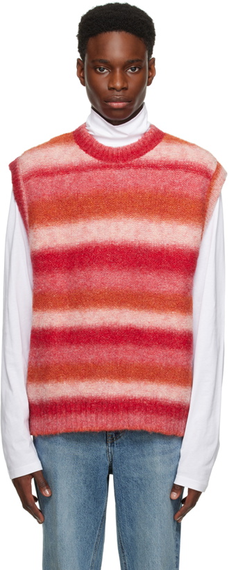 Photo: Wooyoungmi Red Gradient Vest