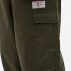 Human Made Men's Military Easy Pant in Olive Drab