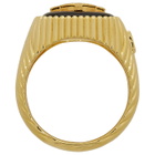 Dolce and Gabbana Gold Crown Ring