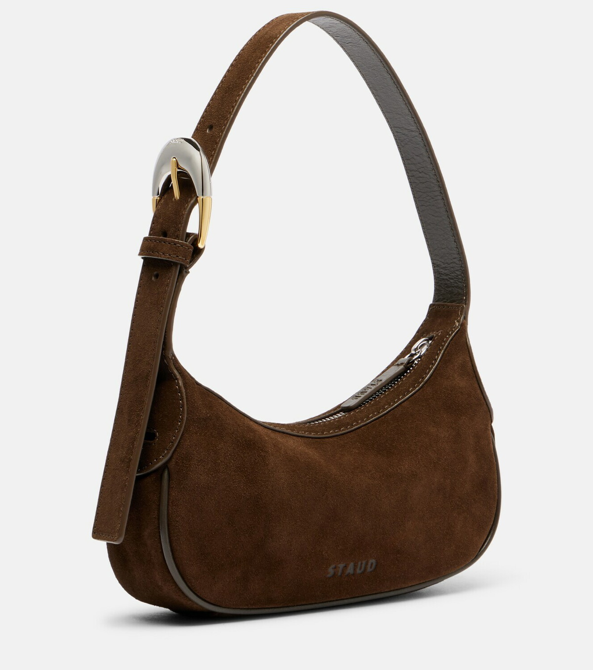 Staud Store Staud Owen suede shoulder bag Staud