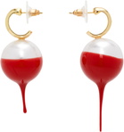 Ottolinger Dipped Pearl Earrings
