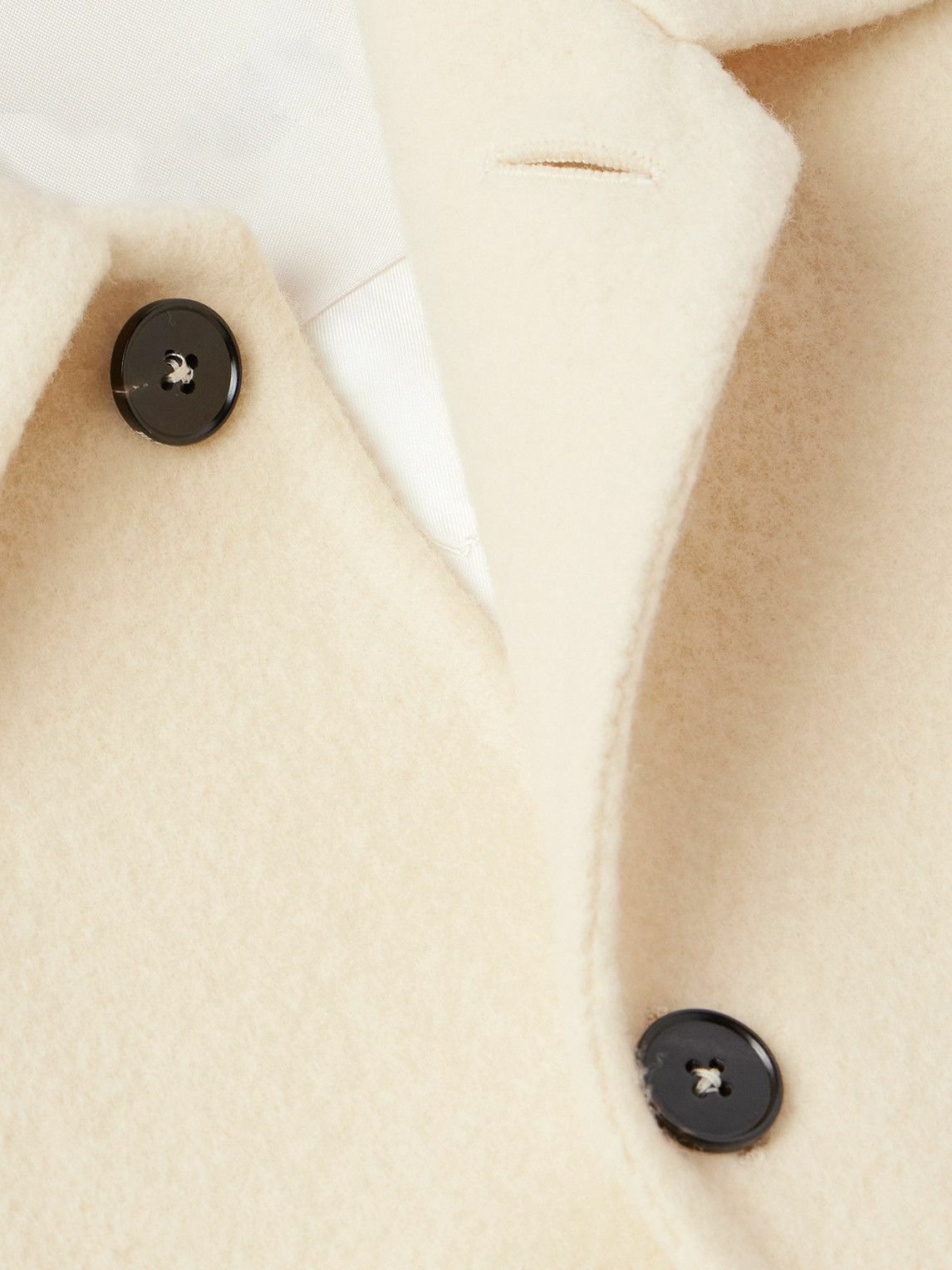 ジャケット JIL SANDER Cream Wool Blazer Jil Sander single-breasted Wool Blazer | Yellow | FARFETCH