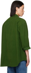 The Row Green Penn Shirt