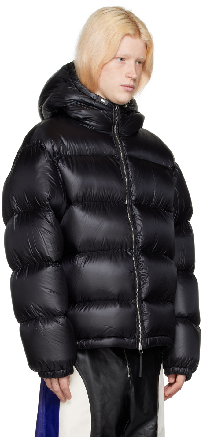 Jil Sander Black Boxy-Fit Down Jacket Jil Sander