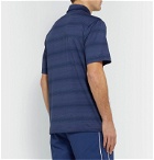 Under Armour - UA Playoff 2.0 Striped Stretch-Jersey Golf Polo Shirt - Blue