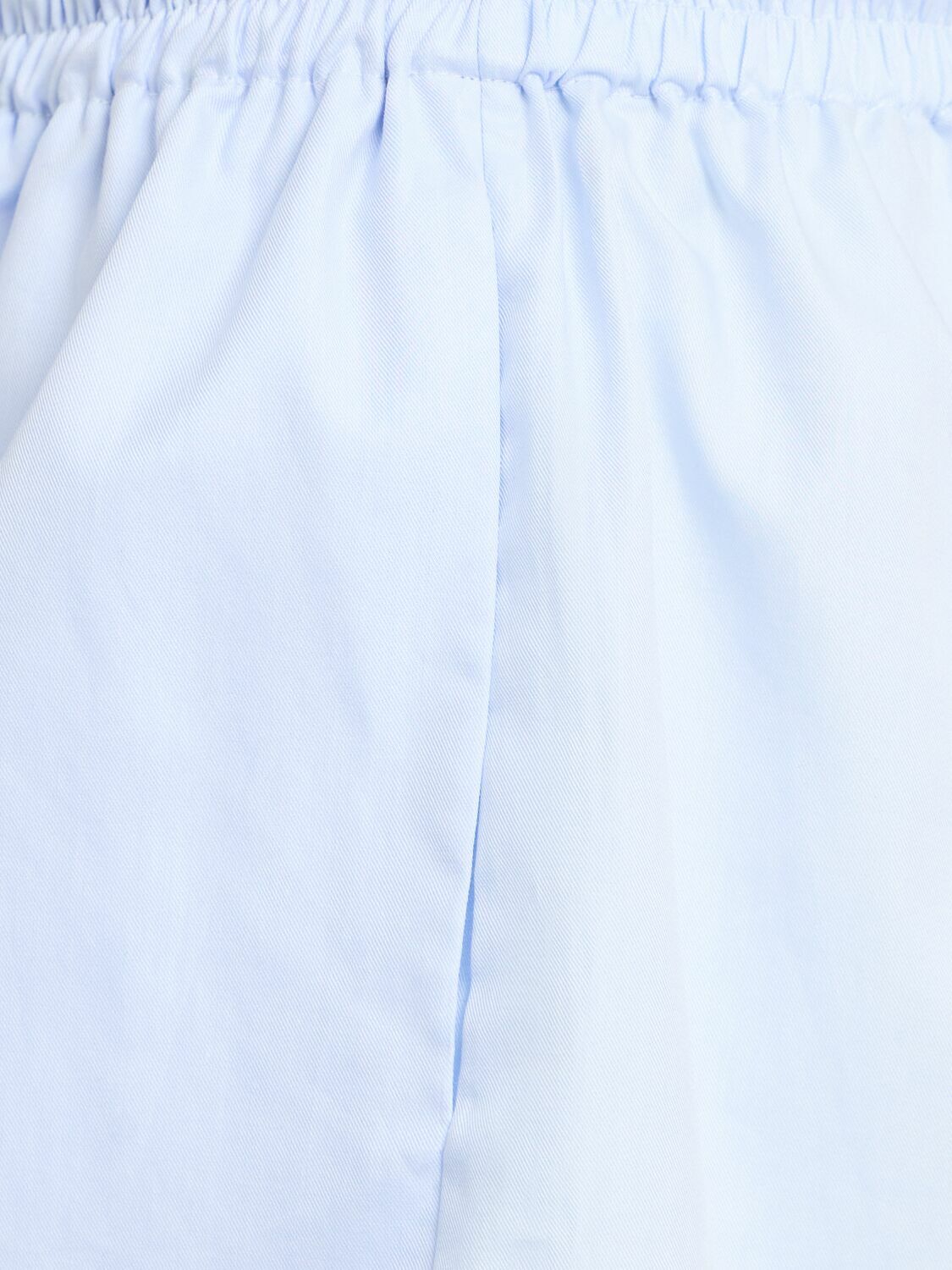 ANNAGRETA Nina Cotton Twill Shorts